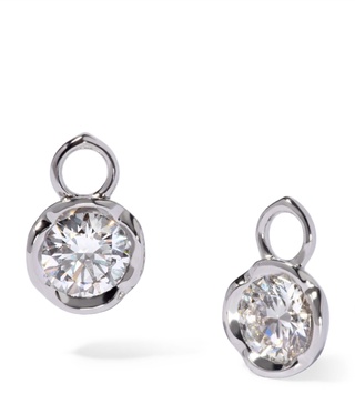 White Gold and Diamond Whoopsie Daisy Earring Drops