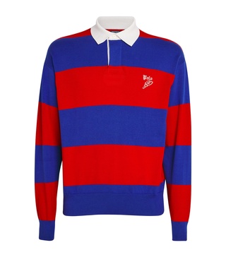 Cotton Knit Rugby Shirt