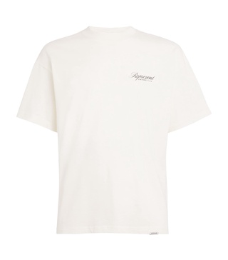 Oversized Logo Script T-Shirt
