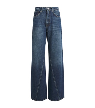 Wide-Leg Brie Jeans