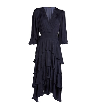 Ruffled Midi Dress