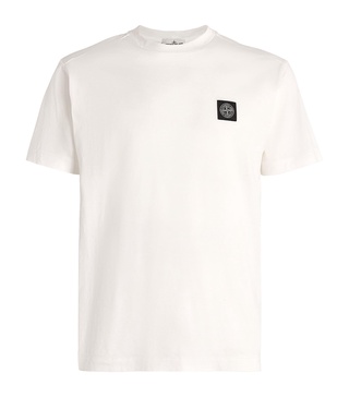 Cotton Logo Slim T-Shirt