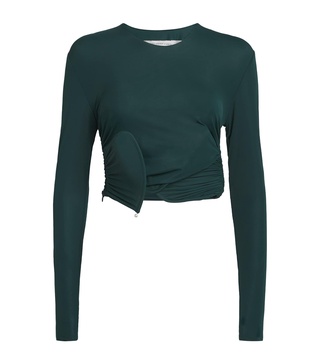 Jersey Looped Crop Top