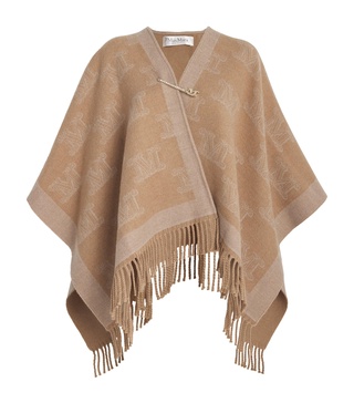 Virgin Wool Poncho