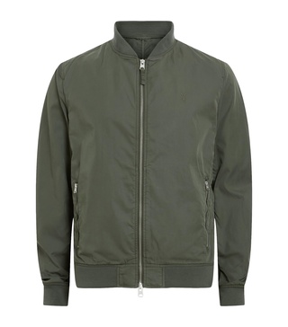 Ruched Basset Bomber Jacket