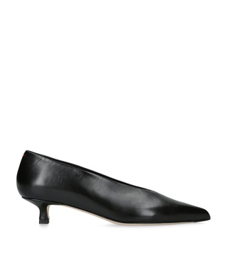 Leather Clara Pumps 35