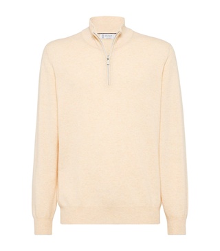 Cashmere Half-Zip Sweater