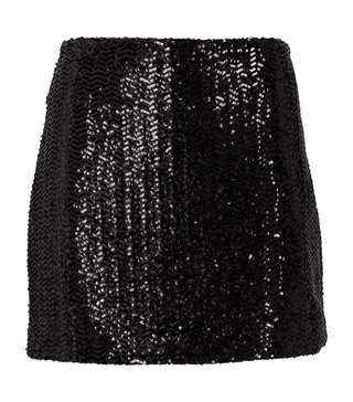 Sequinned Tierra Mini Skirt