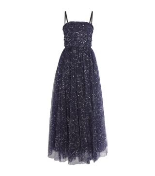 Embellished Bettina Midi Dress