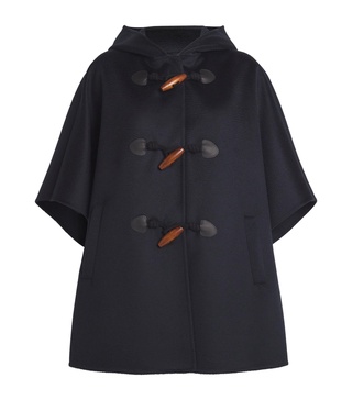 Cashmere Hooded Cape
