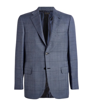 Wool Houndstooth Ravello Blazer