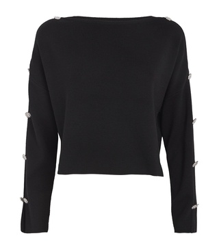 Wool Embellished Shakita Sweater