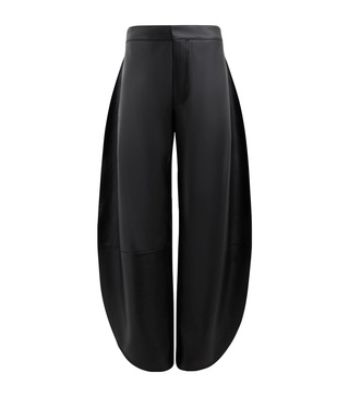 Leather Petal Trousers