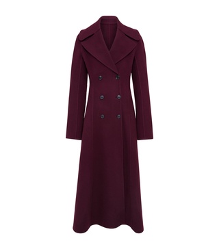Virgin Wool Cinched Coat