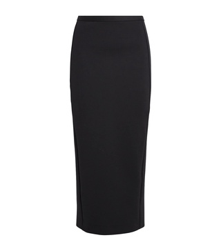Jersey Slim Midi Skirt