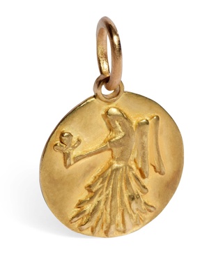 Yellow Gold Mythology Virgo Pendant