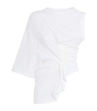Organic Cotton Asymmetric Knot Top