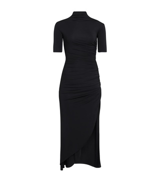 Ruched Midi Dress