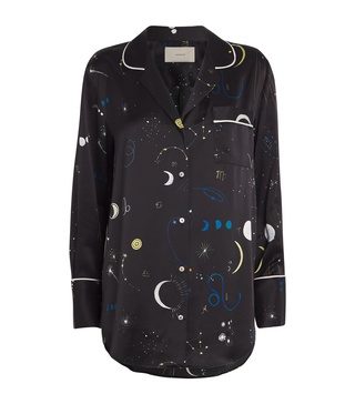 Silk Paris Pyjama Shirt