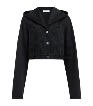 Hooded Denim Jacket