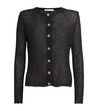 Knitted Sequin Cardigan