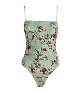 Embroidered Floral Durzano Swimsuit
