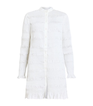 Collarless Meg Mini Dress