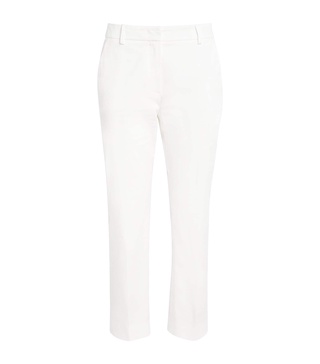 Canvas Straight-Fit Trousers