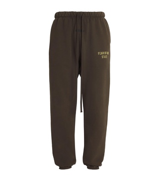 Cotton-Blend State Logo Print Sweatpants