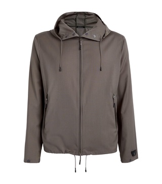 Wool Hooded Jacket