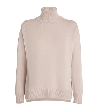 Wool-Cashmere Rollneck Sweater