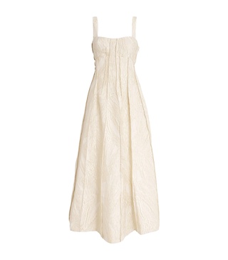 Jacquard Maya Midi Dress