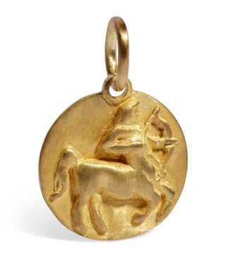 Yellow Gold Mythology Sagittarius Pendant