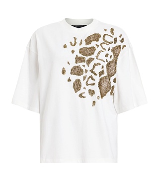 Organic Cotton Flow Amelie Beaded T-Shirt
