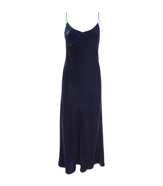 Velvet Slip Maxi Dress