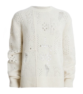 Wool-Blend Distressed Hadwin Sweater