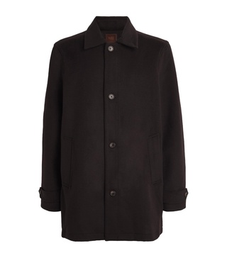 Wool-Blend Pennington Overcoat