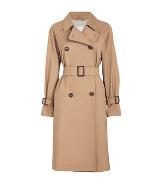 Water-Repellent Trench Coat