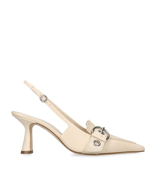 Leather Tara Slingbacks 75
