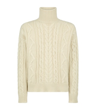 Wool-Cashmere Rollneck Sweater