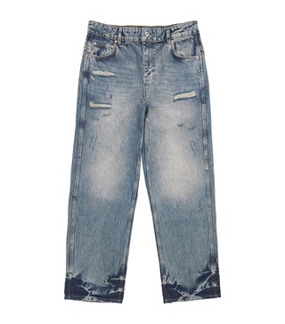 R3 Distressed Baggy Jeans