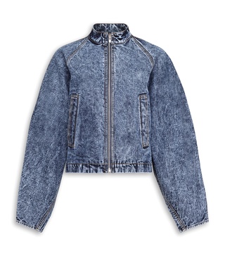 Denim Round Jacket