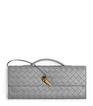 Small Lambskin Andiamo Clutch Bag