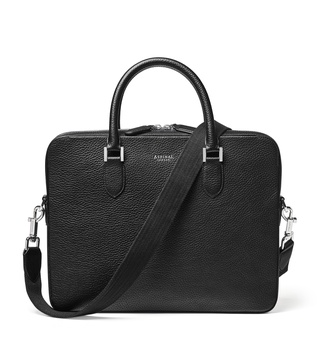 Leather Shield Briefcase