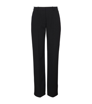 Wool Grain De Poudre Trousers