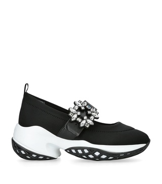 Viv' Run Strass Buckle Sneakers