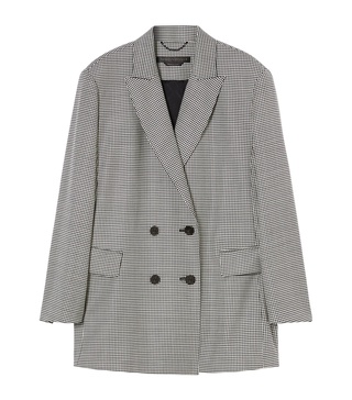Virgin Wool Double-Breasted Calcio Blazer