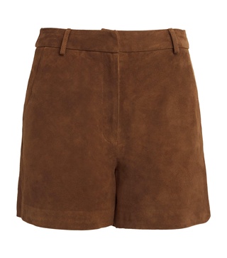 Lambskin Suede Shorts
