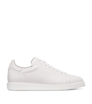 Grained Leather Sneakers