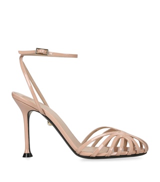 Patent Leather Ally Heeled Sandals 95